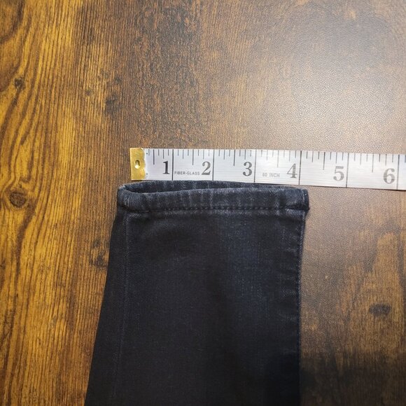 American Eagle Jeans 8 S Super Hi Rise Jegging 360 Next Level Stretch Black - Picture 11 of 12